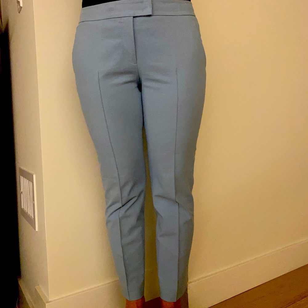 New AKRIS Punto trousers stretch Cotton blue Size 6